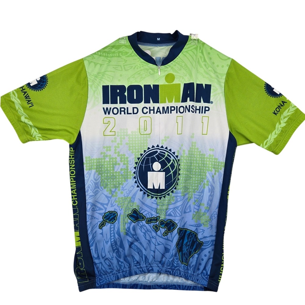 Ironman Mens MEDIUM 2011‎ World Championship Kona Hawaii Cycling Jersey
